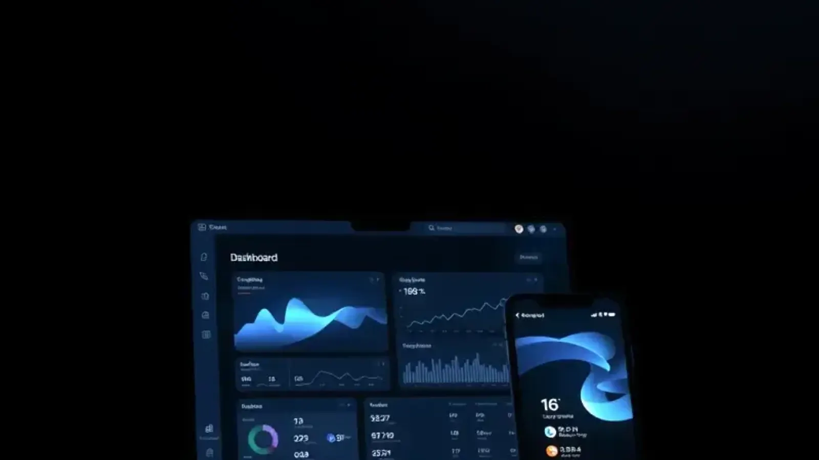 Concept visual for Lumino Io, Cloud Web Platform by MaJe Technologies